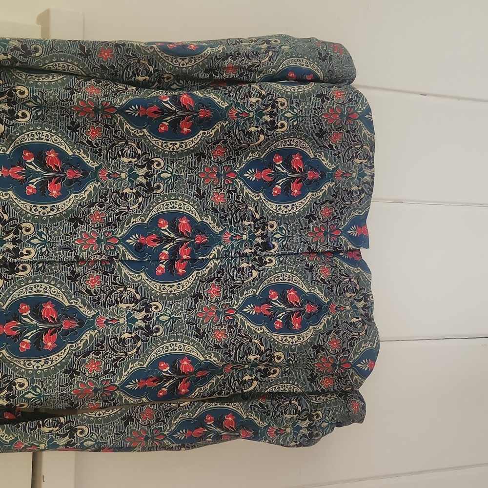 TOPMAN LONG SLEEVE BUTTON DOWN SHIRT - Picture 8 of 8